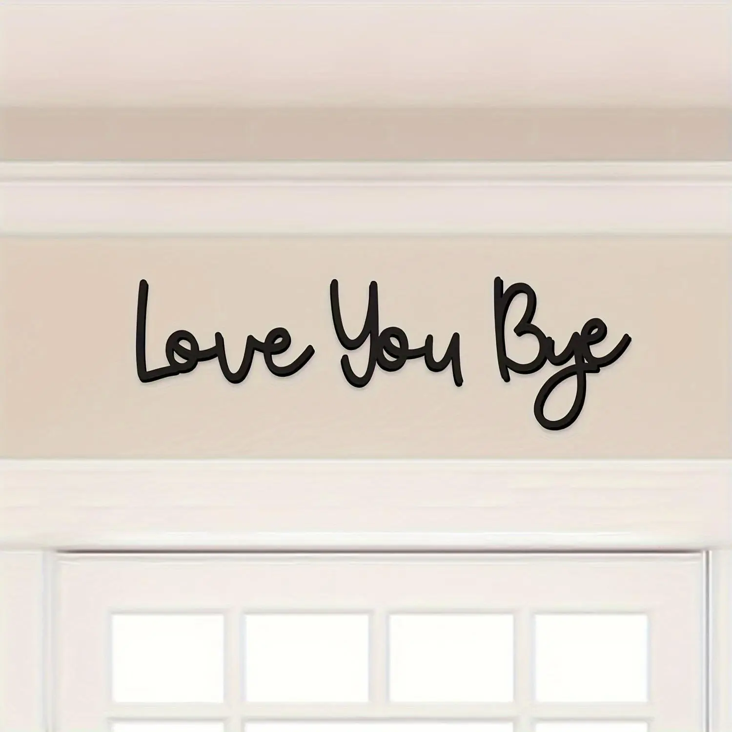 Boho-chic Love You Bye Pattern Wooden Sign, 1 Coun TikTok爆款商品分析 - GMV ...