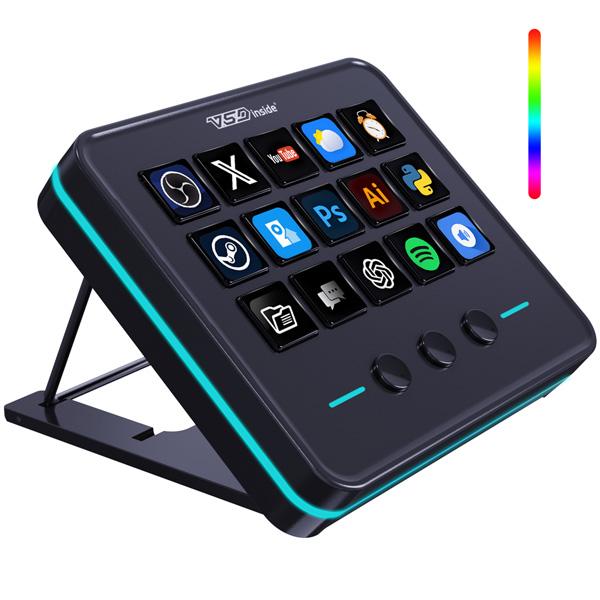 查看[VSDINSIDE Gaming keyboard Stream Controller Stream Deck with RGB 18 ...