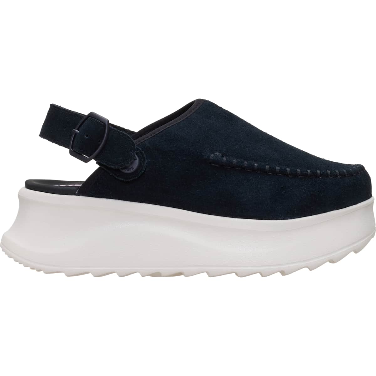 HEYDUDE Delray Clog Suede – Womens Comfortable Slip on Platform Clog