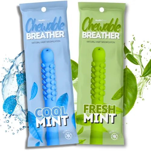 Chewable Aromatherapy Calming Breather to Help Quit Vaping/Smoking and Fixation Relief