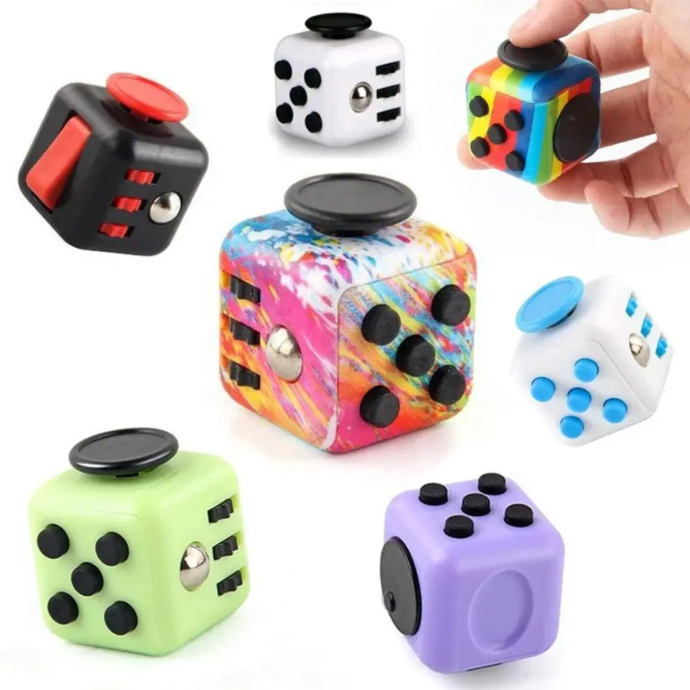 Juego De 2 Cubos De Hielo Fidget – Juguetes Anti-estrés De Goma Con Líquido Y Copos De Nieve, Flexibles Y Portátiles (Alivio De Ansiedad Para Niños Y Adultos)