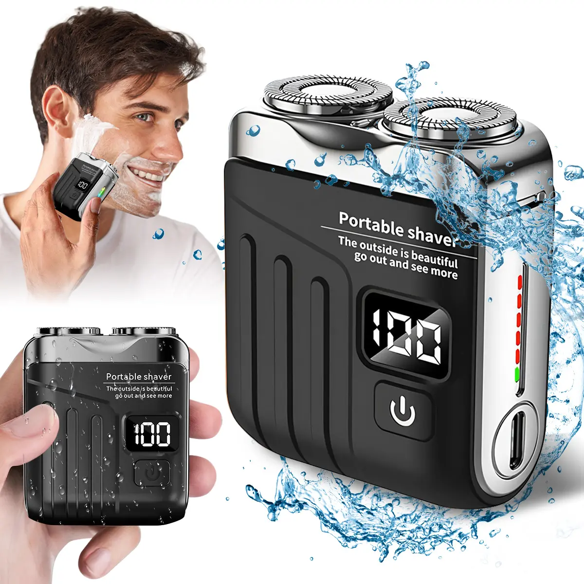 Battery Stick Razor Mini Portable Electric Razor for Man: Electric Foi TikTok爆款商品分析 - GMV ...