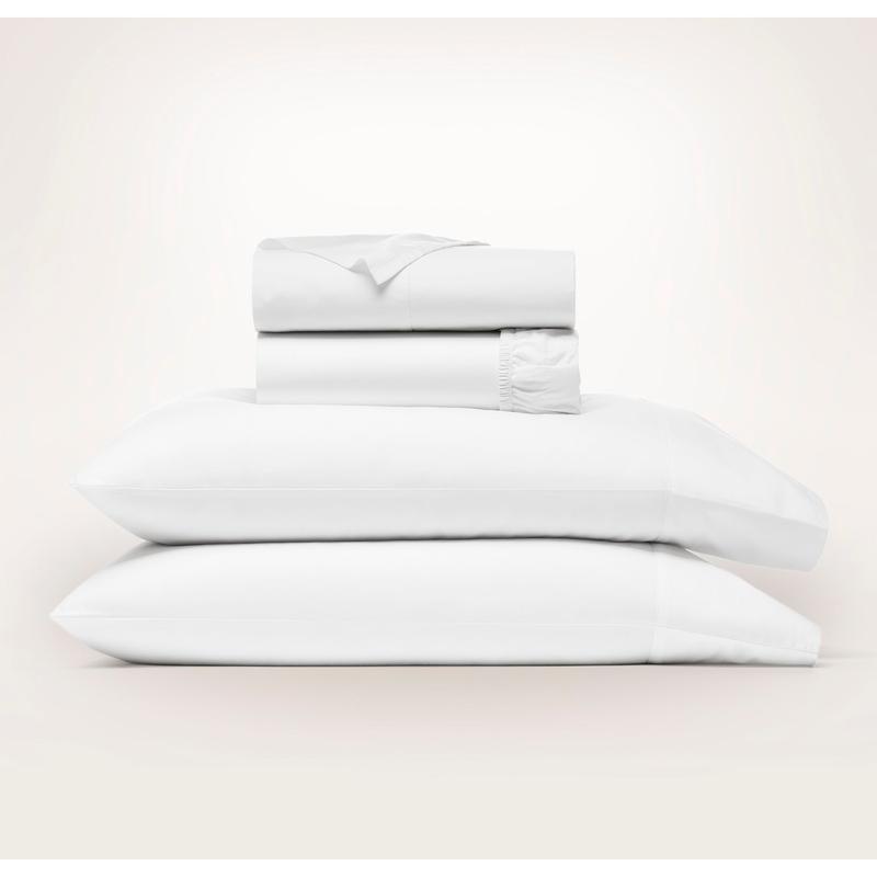 Boll & Branch Signature Hemmed Collection - Choose from: Pillowcase Set, No Flat Sheet Set, Complete Sheet Set - Luxury Bedding made from Certified 100% Organic Cotton, Fair Trade, GOTS Certified and tested against 1,000+ harmful substances