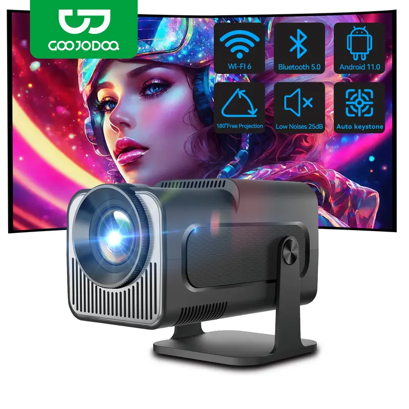 Dojo Projecter GOOJODOQ Projektor Pintar Android 11.0 Projector | TikTok爆款商品分析 - GMV ...