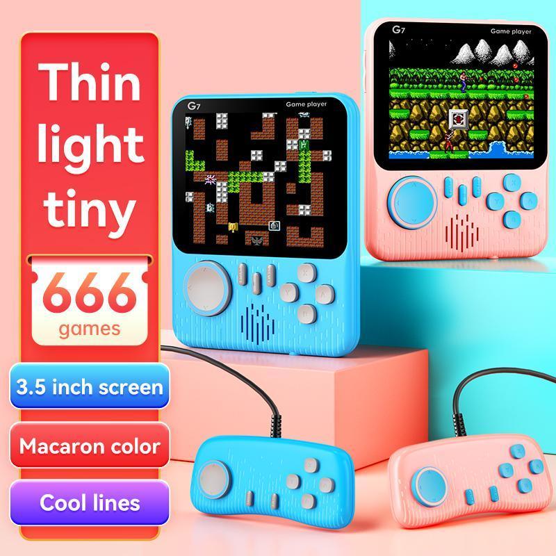 Mini 666 Machine 666 Games G7 Ultra-thin Mini Retro Kids Handheld C TikTok爆款商品分析 - GMV ...