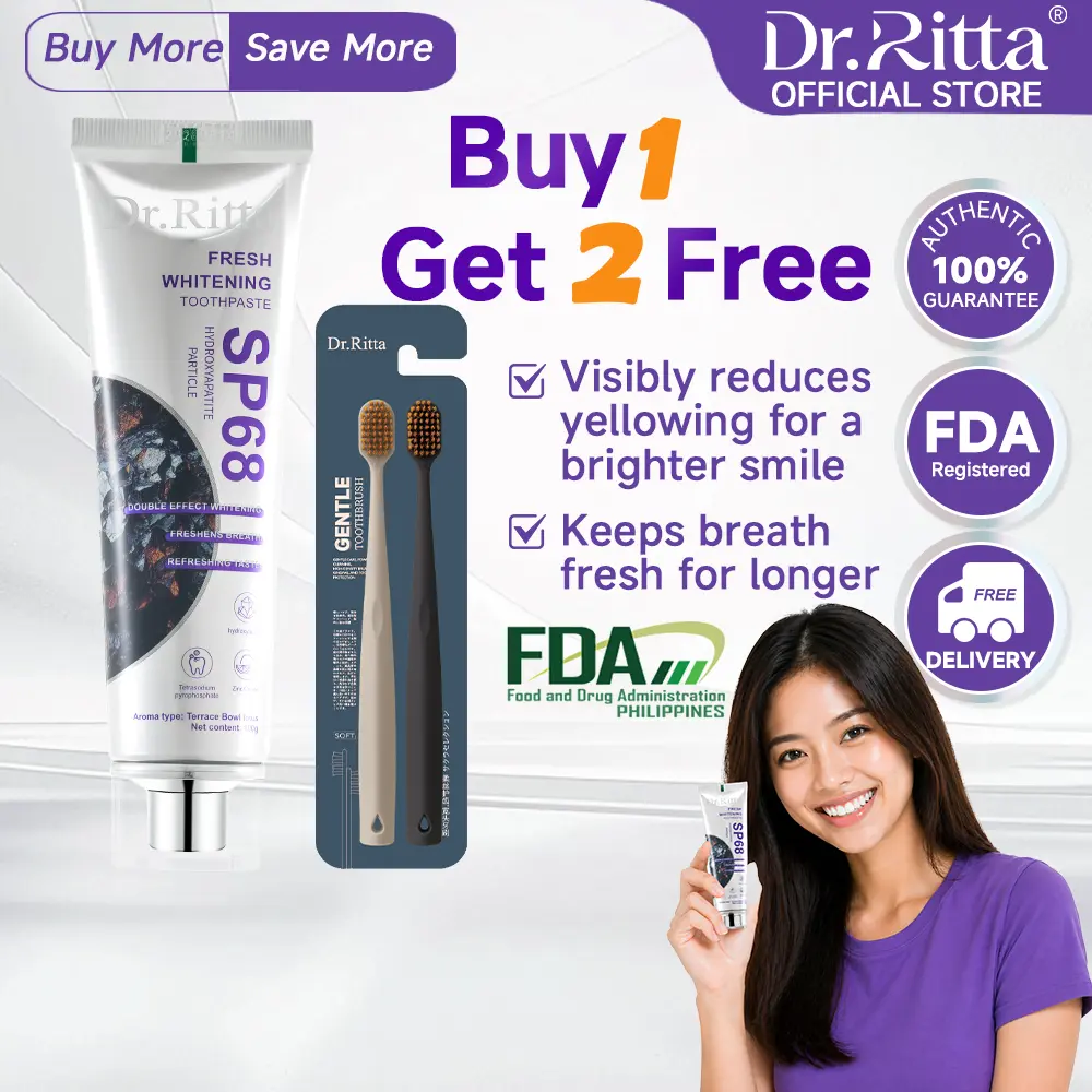 [BUY 1 GET 2 FREE] Dr.Ritta SP68 Whitening Toothpa TikTok爆款商品分析 - GMV ...