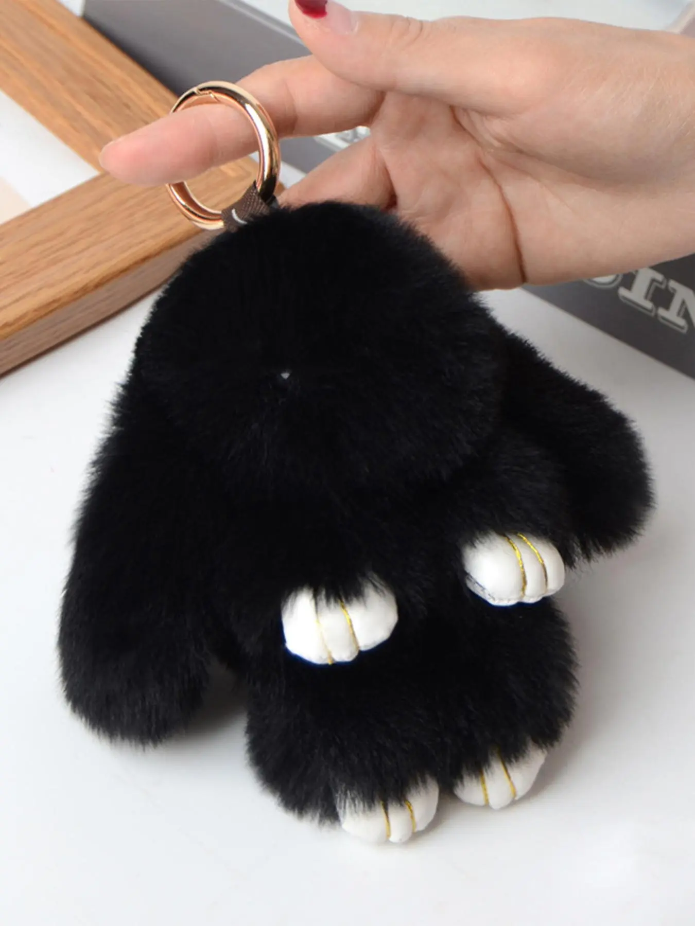 Cute Rabbit Design Bag Keychain, Plush Bag Charm f TikTok爆款商品分析 - GMV ...