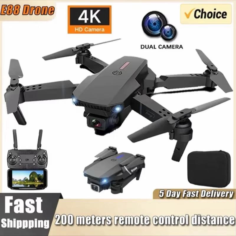 E88 Pro Drone with 4K HD Dual Camera 100m Remote C TikTok爆款商品分析 - GMV ...