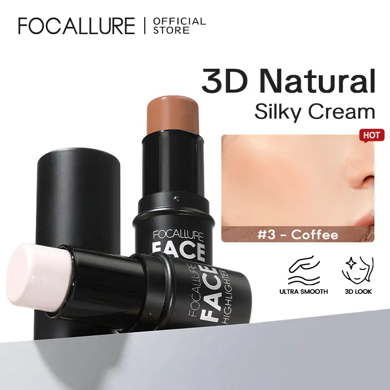 Focallure Highlighter Contour Cream Pen 3D