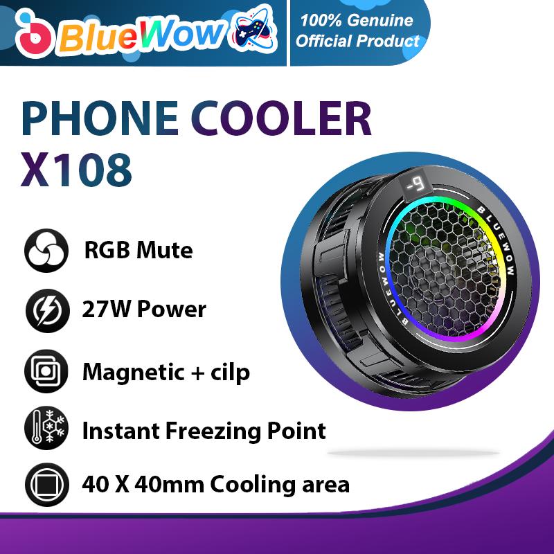 [2024 New] BlueWow X108 27W Phone Radiator for Mobile Phone Phablet Fan ...
