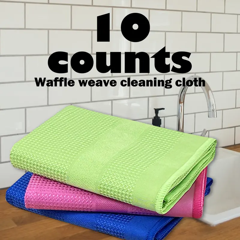 Clean Dry Rag 10 Counts Cleaning Rag with Soft Lint, Quickly Dry TikTok爆款商品分析 - GMV ...