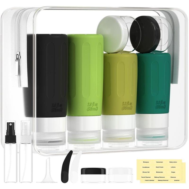查看[Travel Bottle Kit, 16pcs/set Leak Proof Travel Container Kit ...