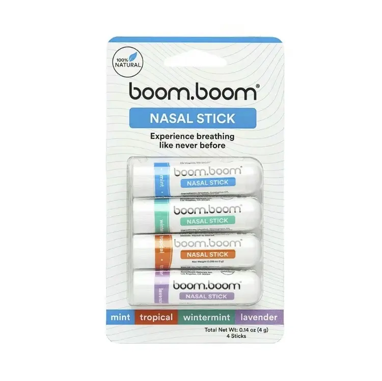 Nasal Stick-Enhance Breathing+ Boost Focus Breathe Vapor Stick Provides Fresh Cooling Sensation,Aromatherapy Inhaler with Essential Oils+ Menthol(Mint,Wintermint,Tropical) Oralaroma therapy inhaler