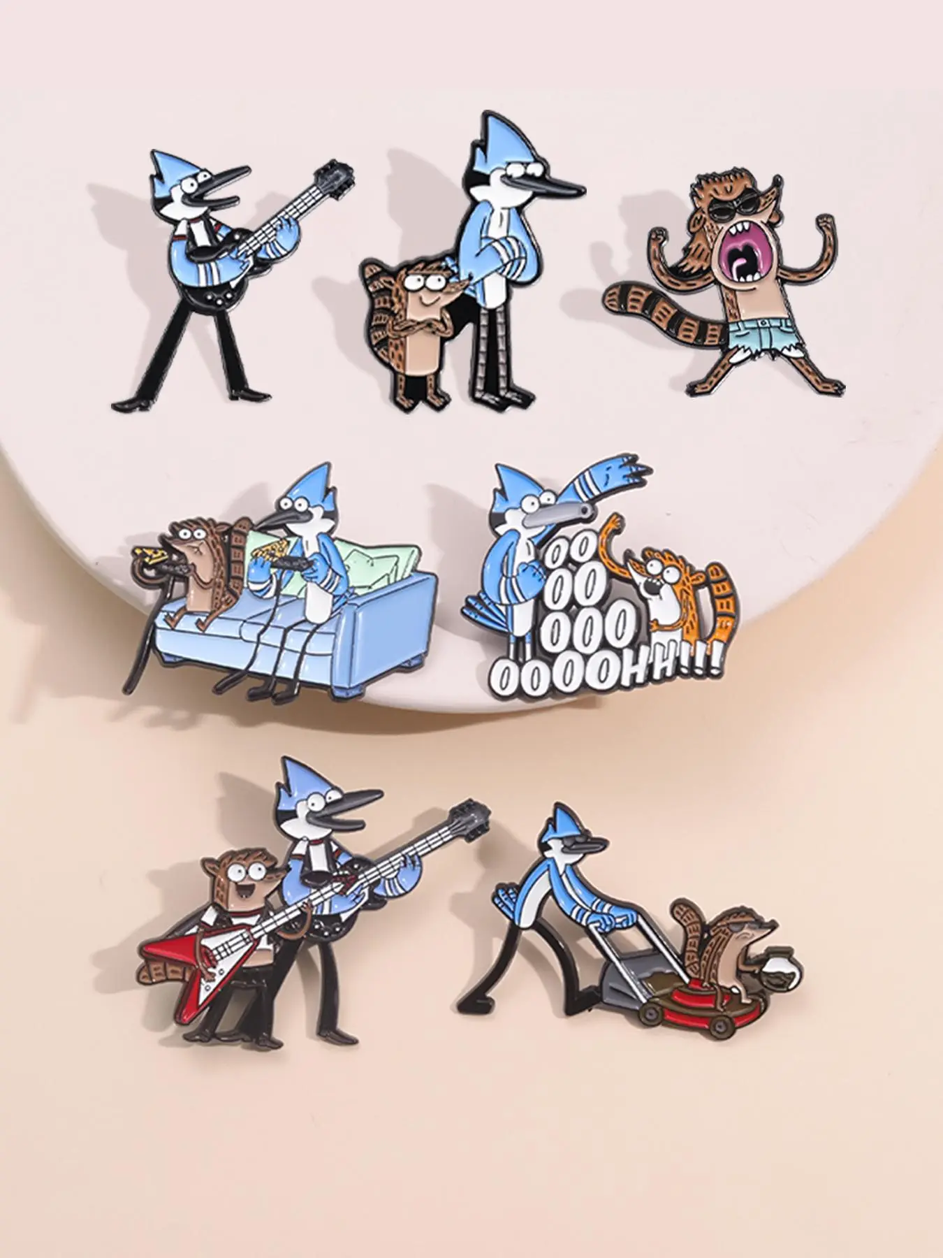 Cartoon Character Design Brooch, Cute Cartoon Badg TikTok爆款商品分析 - GMV ...