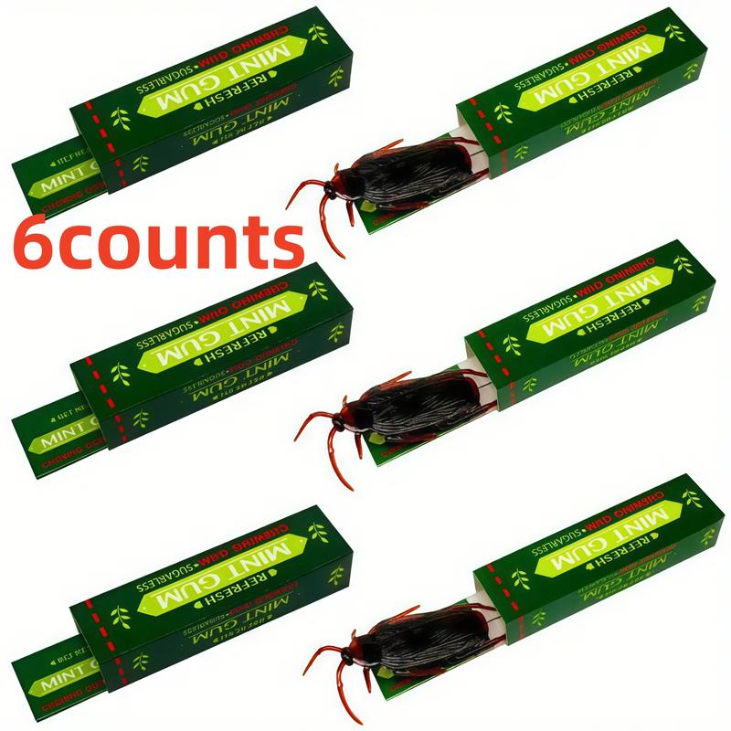 查看[6 Piece Prank Cockroach Candy Gag Gift Set, Fun Halloween Party ...