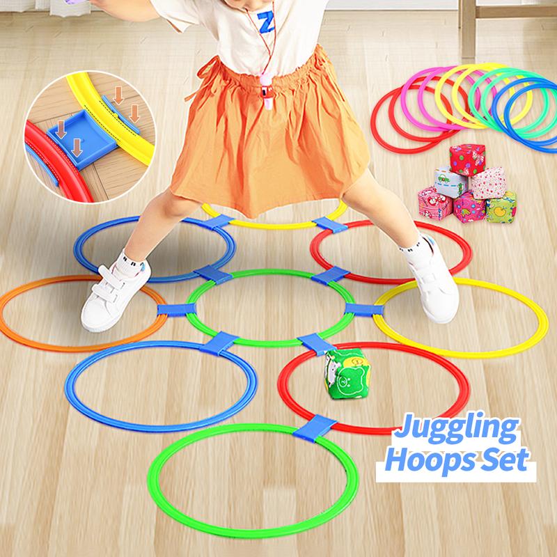 BB Jumping Rings Game Hopscotch Toys Outdoor Senso TikTok爆款商品分析 - GMV ...