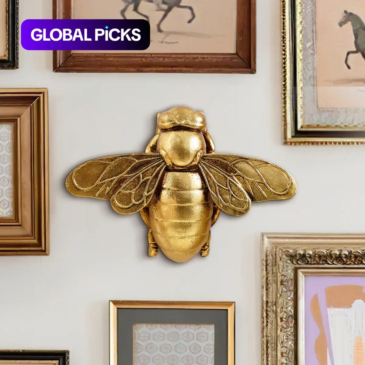 Creative Resin Insect Design Wall-Mounted Decorati TikTok爆款商品分析 - GMV ...