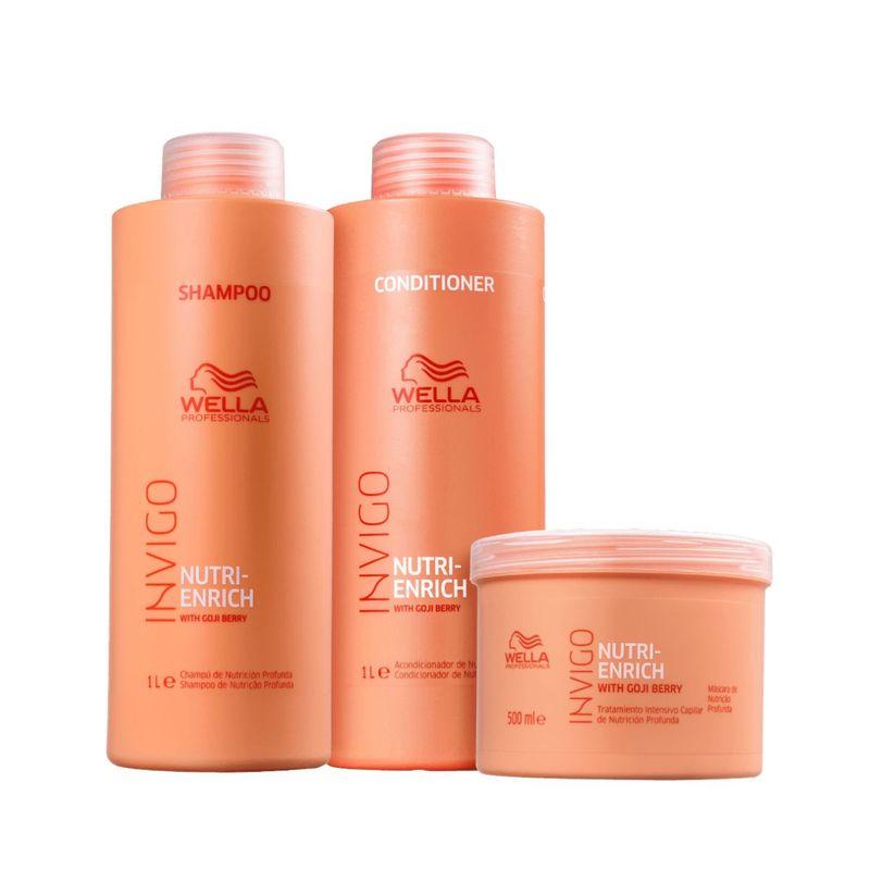 Wella Invigo Set Kit Wella Invigo Nutri Enrich Shampoo 1 Litro + Co TikTok爆款商品分析 - GMV ...