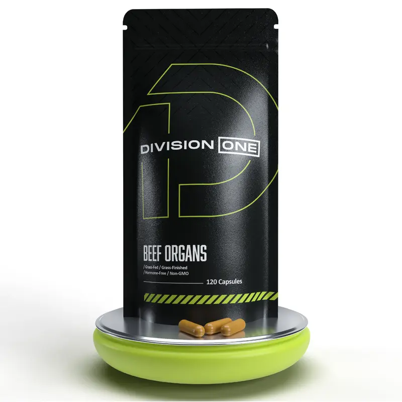 Division 1 Beef Organs - Primal Blend With Liver, Heart, & Kidney