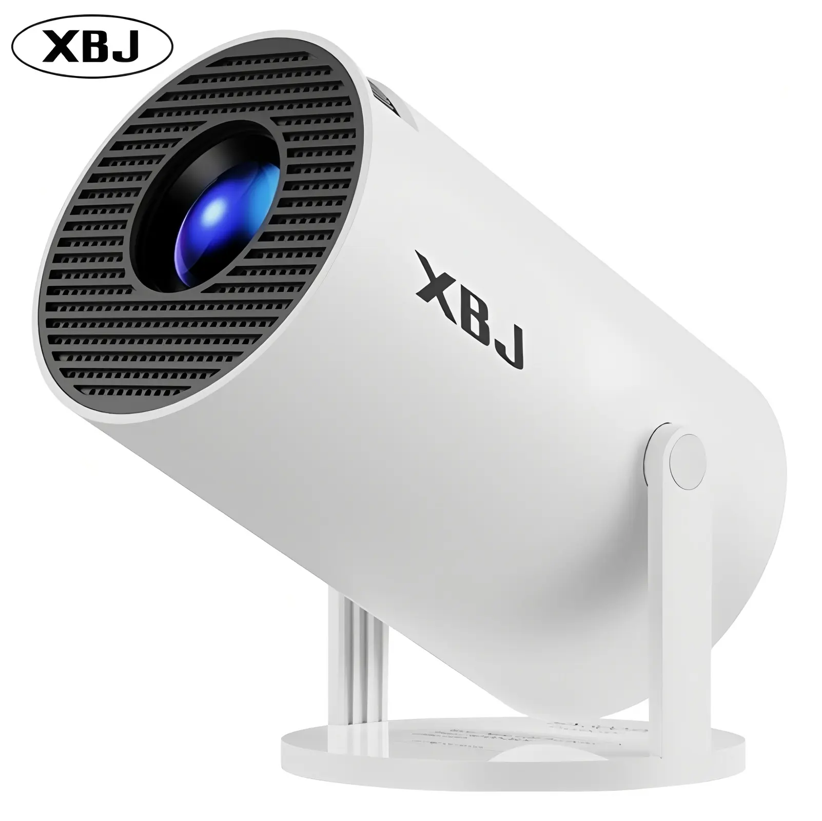 XBJポータブルプロジェクター — 1080P対応、明るさ350lm、360度回転
