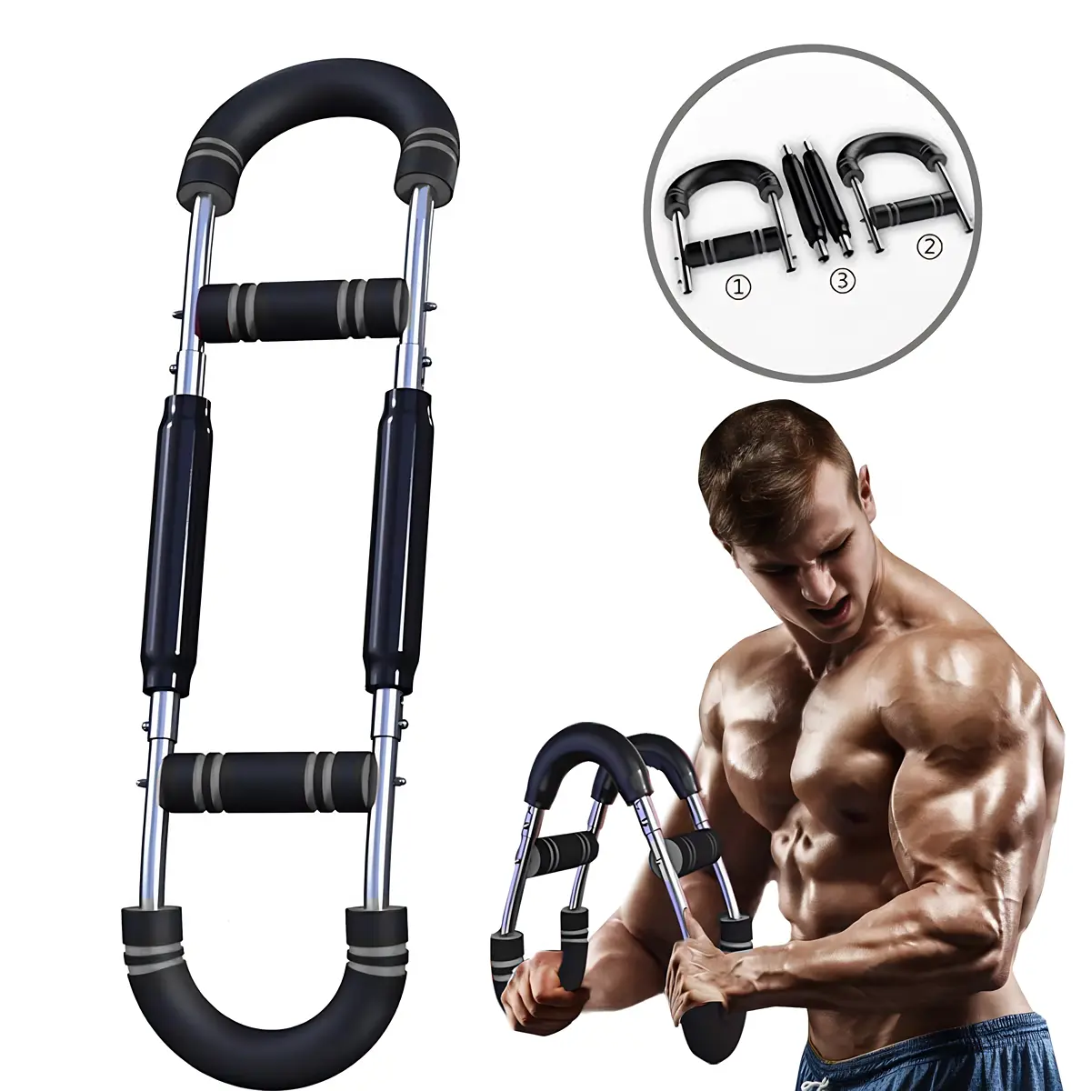 Adjustable Arm Trainer - Portable Spring Resistanc TikTok爆款商品分析 - GMV ...