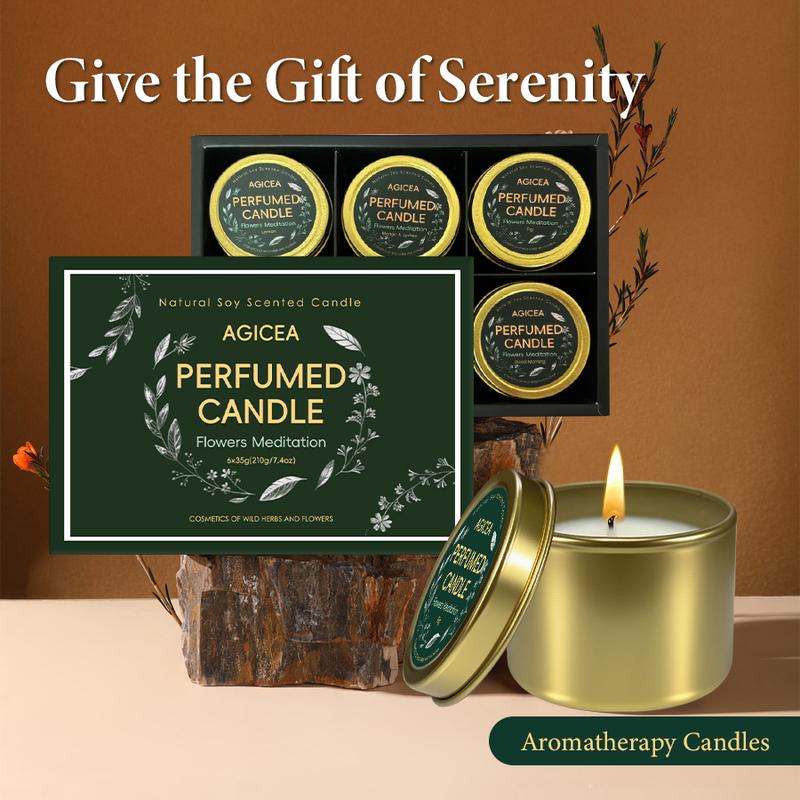 AGICEA Scented Candle Gift Set – 6-Pack Soy Wax Ar TikTok爆款商品分析 - GMV ...