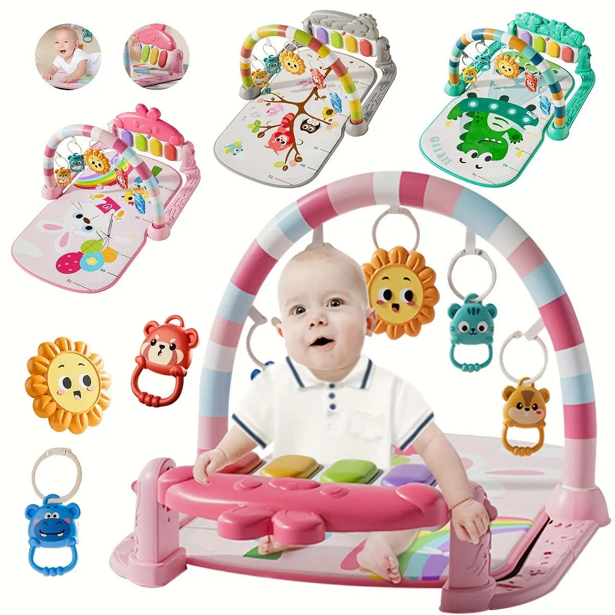 Baby Play Mat with Music Piano Keyboard, Interacti TikTok爆款商品分析 - GMV ...