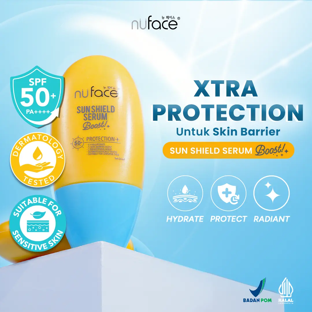 Nuface Sun Shield Serum Boost Protection SPF 50+ PA++++