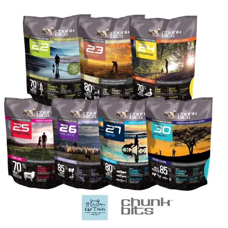 查看[Chunk Bits Dog Food 4KG- Vital22/ Enrich23/ Enhance24/ Essential25 ...