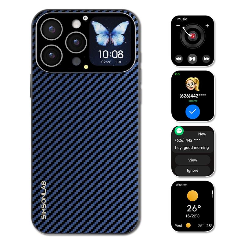 Smartphone Case Rear Projection 查看[Smart HD Screen Phone Case, Customizable Dynamic Dial ...