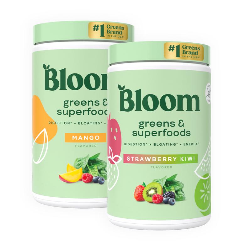 Bloom Greens & Superfoods Supplement 25ct Bundle