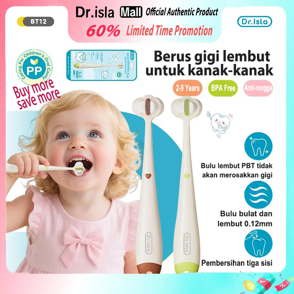【COD-Beli 2 dan dapat diskaun】Dr.isla BT12 Berus G TikTok爆款商品分析 - GMV ...