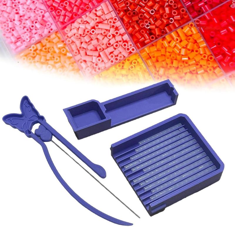 查看[liwupro Fuse Bead Single Needle Tweezer & Aligner Tray Set, 5mm Fuse ...