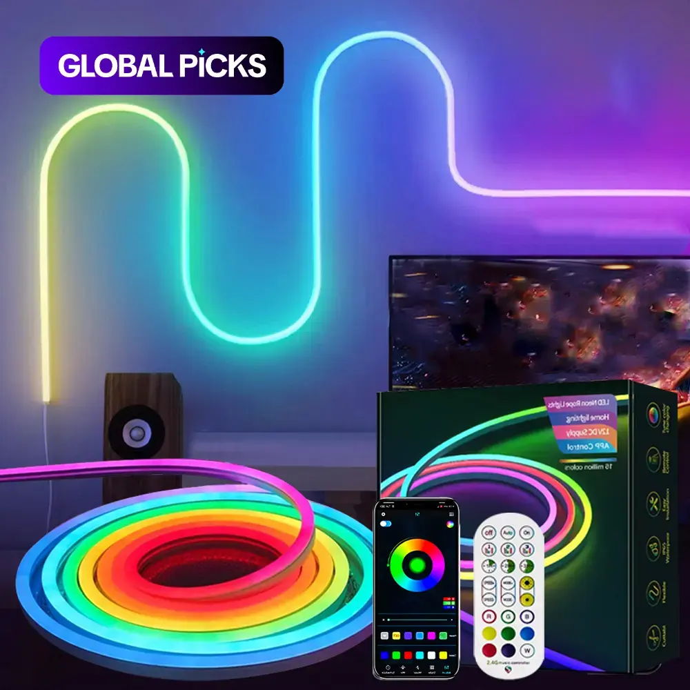 Led Neon Widget LED Smart Neon Light Strip, USB-Powered RGBIC Flex TikTok爆款商品分析 - GMV ...