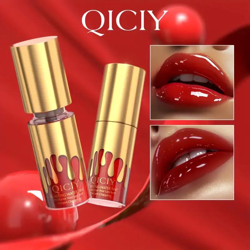 查看[Water Mirror Lipstick Lip Glaze - 6 Colors Optional Natural Long ...