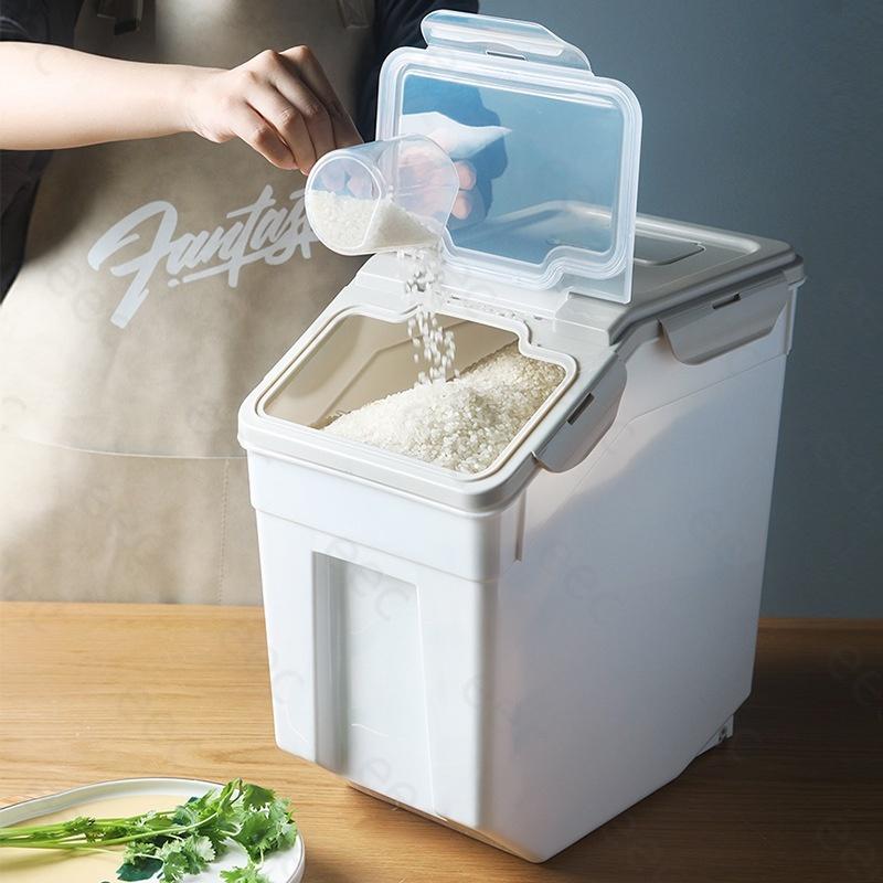查看[10KG 15KG 25KG [Free measuring cup+ spatula] Rice Dispenser ...