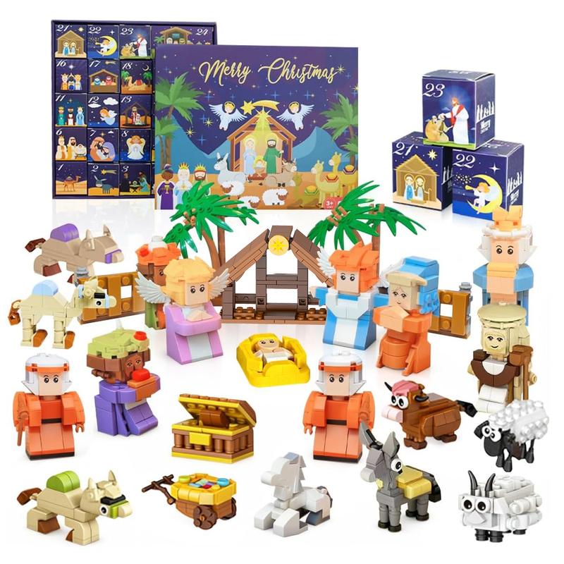 查看[2025 Nativity Advent Calendar Christmas Gifts 24 Days Countdown ...