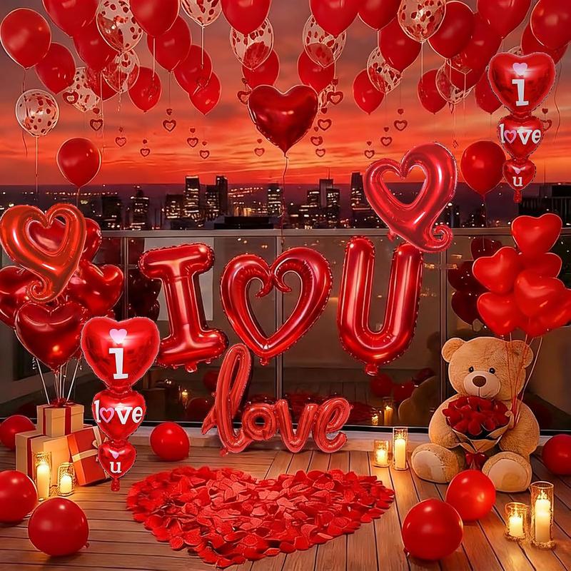 1126pcs Valentines Day Balloon Kit, I Love You Bal TikTok爆款商品分析 - GMV ...