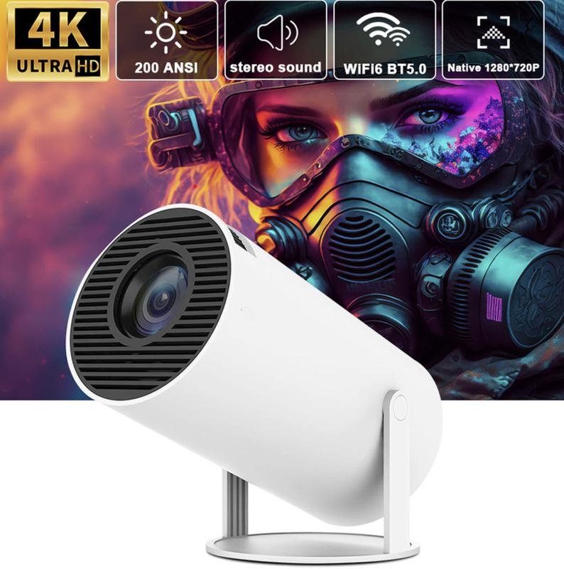 查看[Smart HY300S Projector 4K HD Android Dual WIFI 6.0 6000 Lumens ...