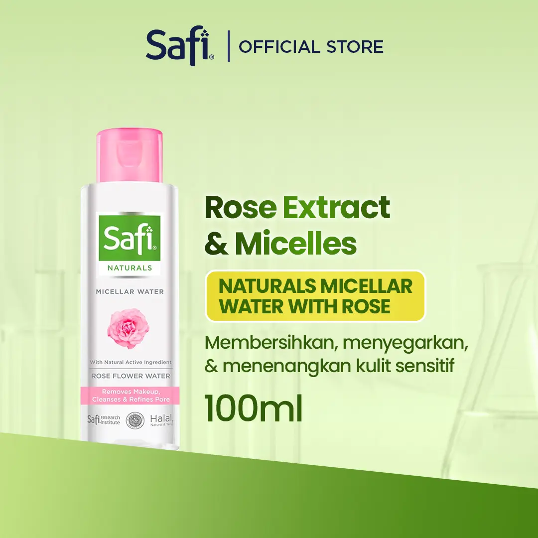 Safi Naturals Micellar Water with Rose