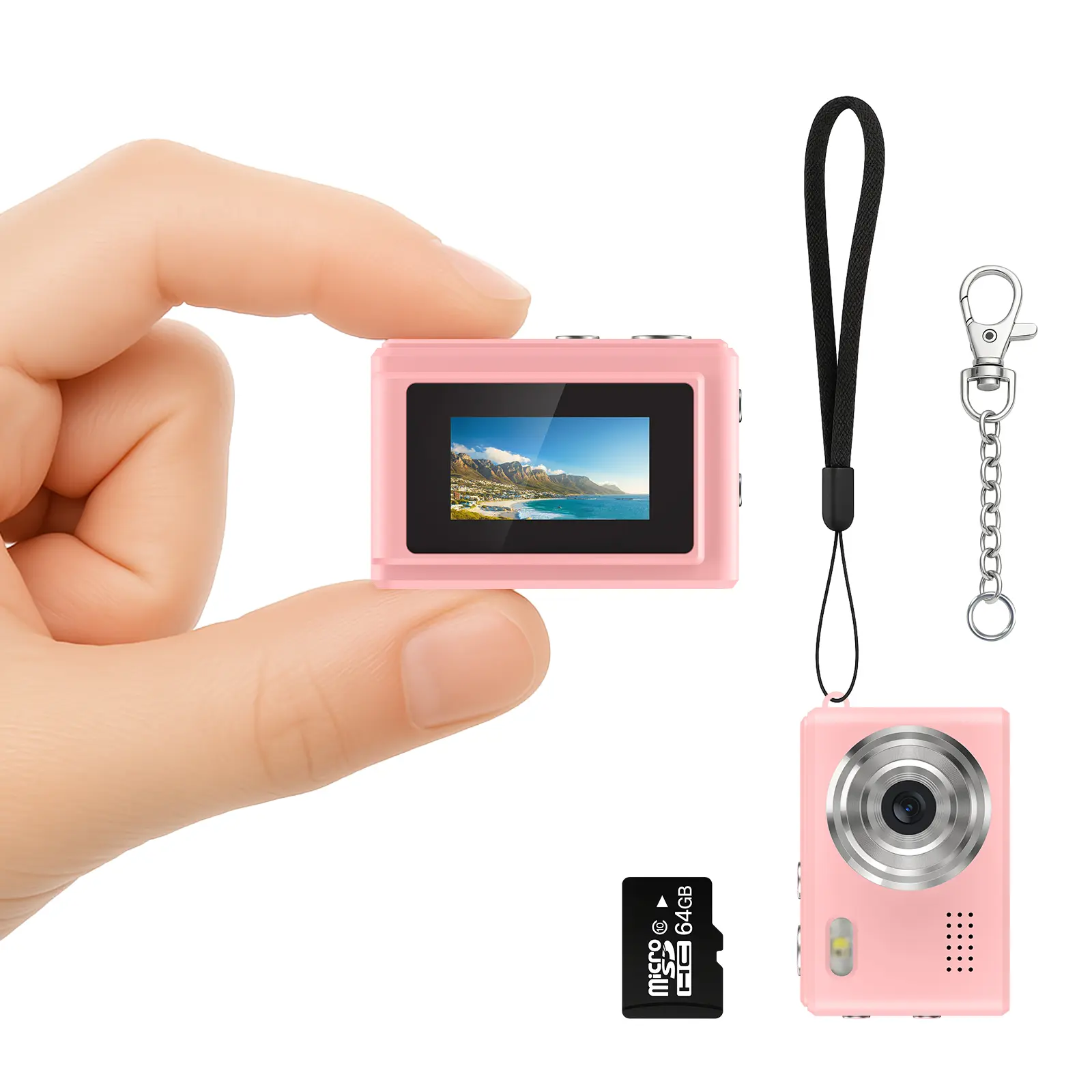 Mini Digital Camera 0.96in Keychain Camera 1080P H TikTok爆款商品分析 - GMV ...