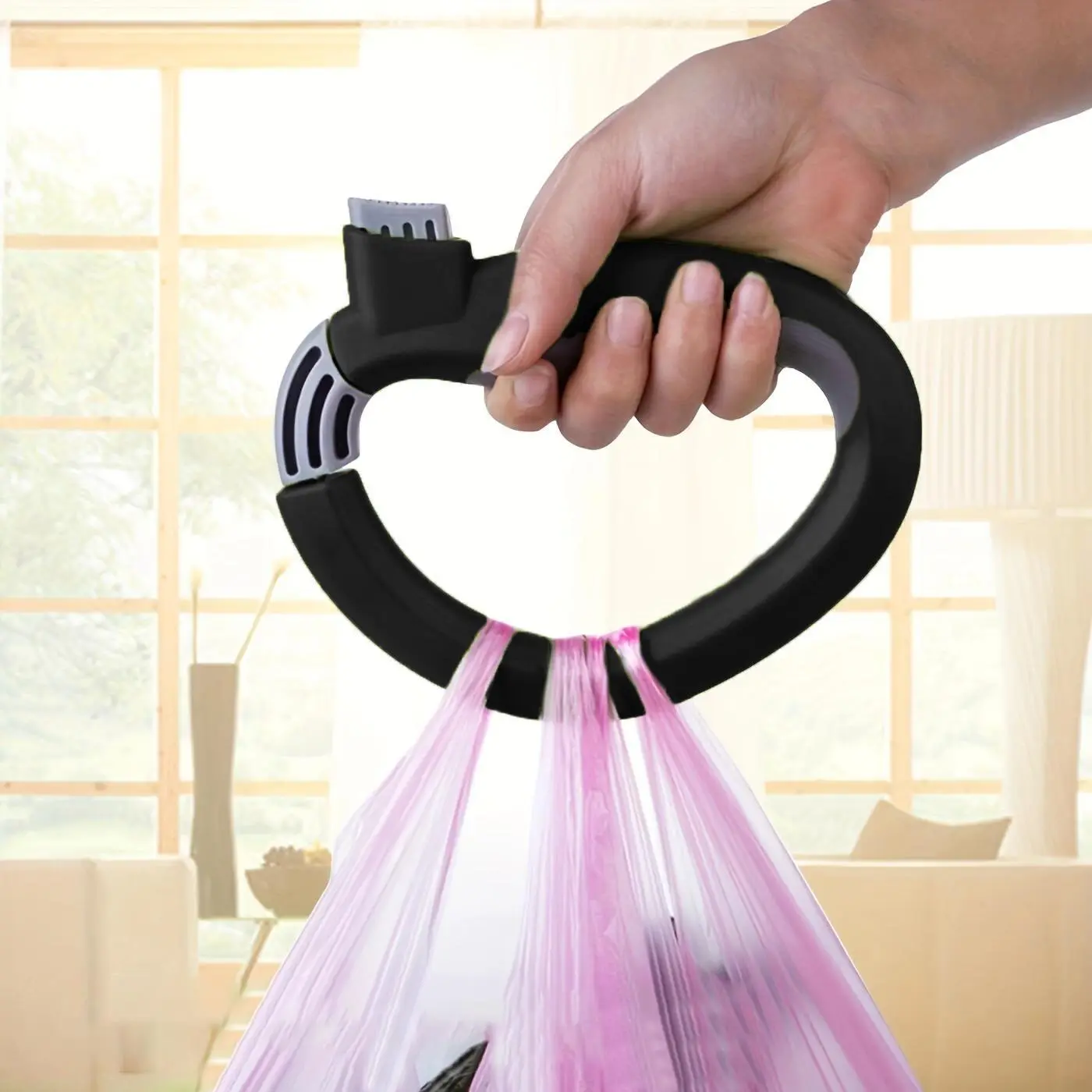 查看[Grocery Bag Handle Carrier, Portable Shopping Bag Handle, Food Bag ...