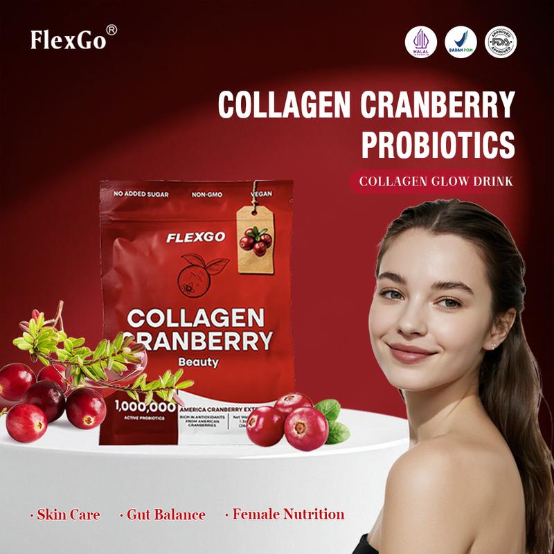 FlexGo Cranberry Collagen Probiotic Organic Drink TikTok爆款商品分析 - GMV/销量 ...