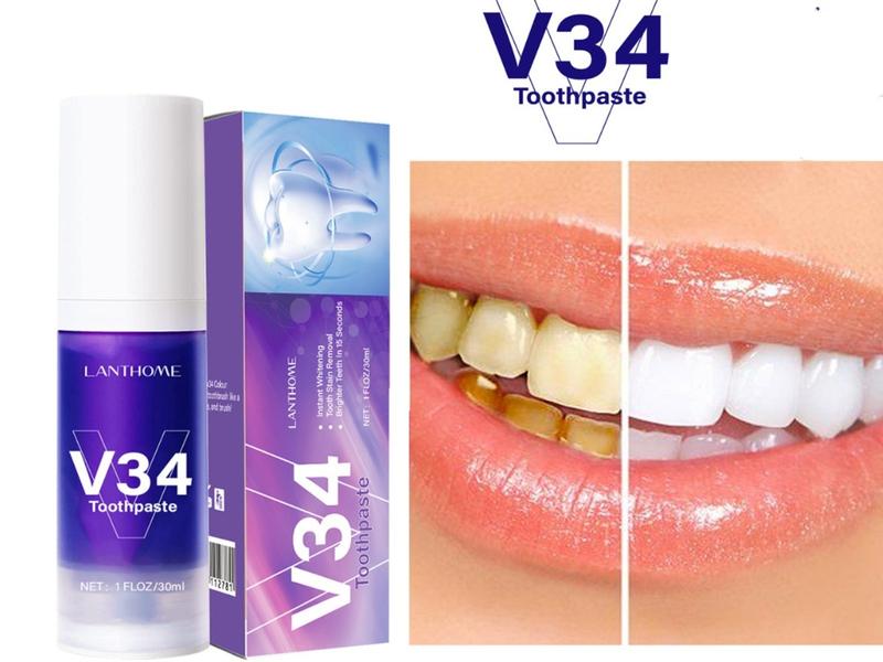 New popular v34 whiteningtoothpaste toothpaste, pu TikTok爆款商品分析 - GMV ...