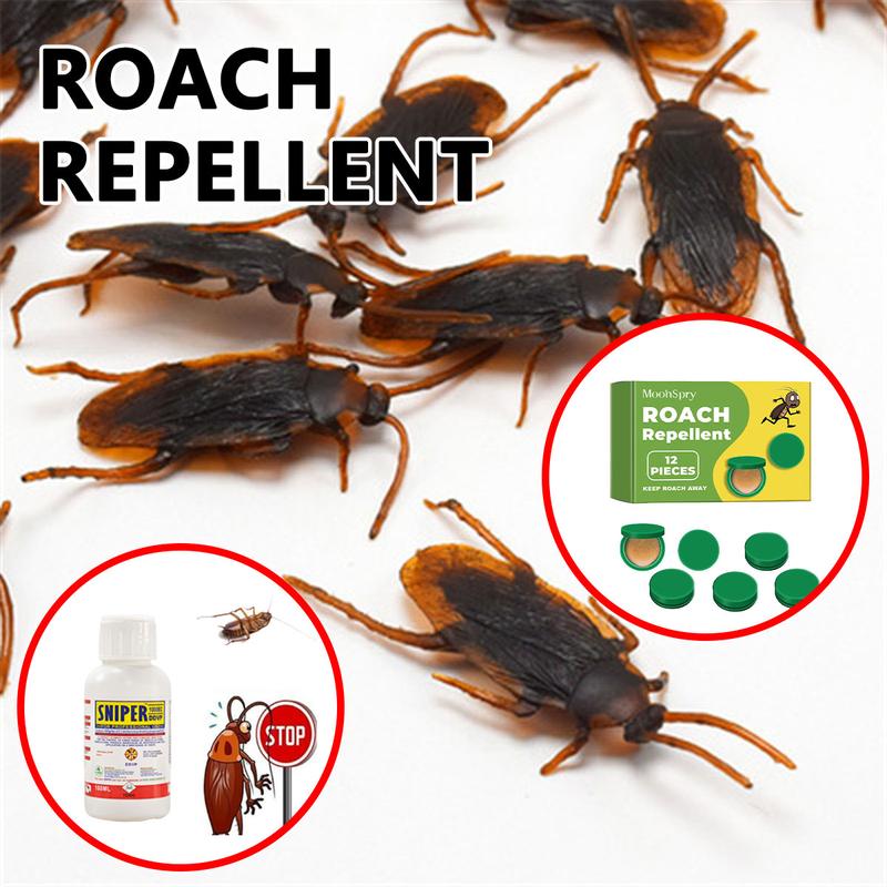 Cockroach Bundle 查看[Roach Repellent, Domestic Dormitory Kitchen Powerful Cleaning ...