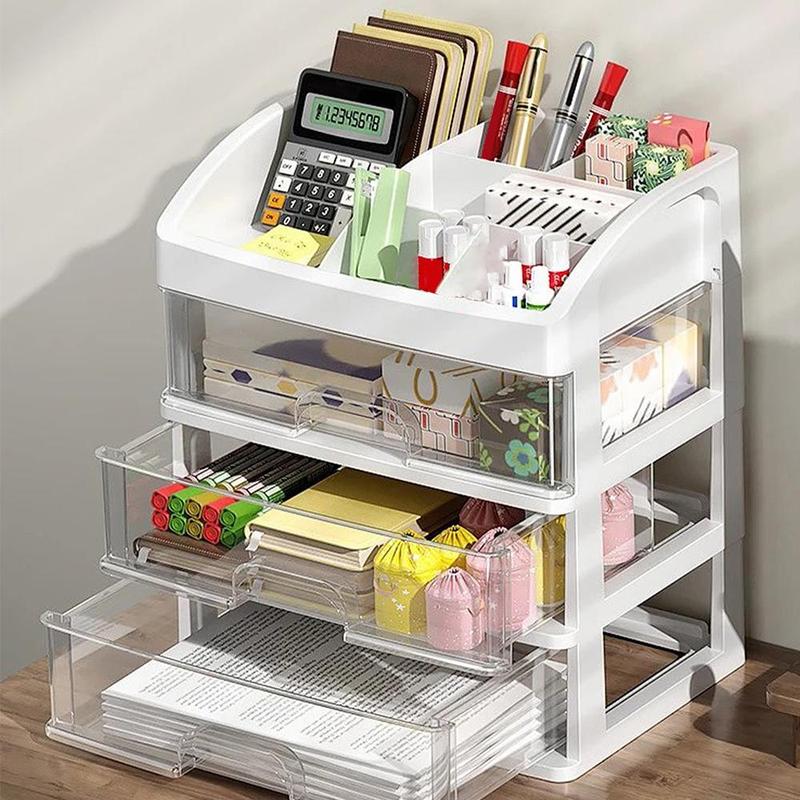 Stationer Rack 查看[Desktop Drawer Organizer, 1 Count Summer Multi-layer Multi ...