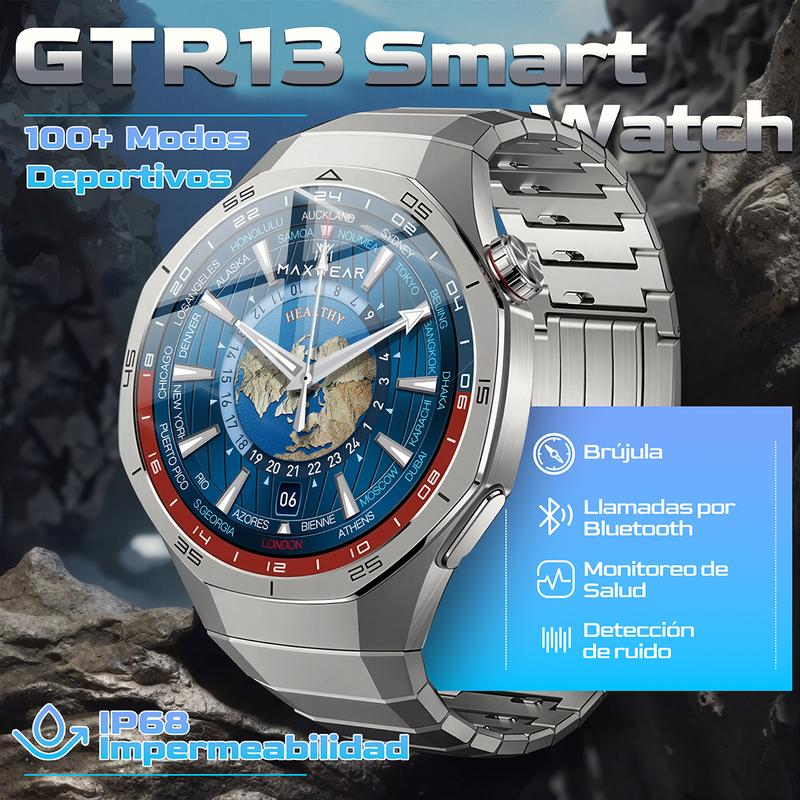 Reloj inteligente Maxwear GTR13 Ultra de 1.51 pulg TikTok爆款商品分析 - GMV ...