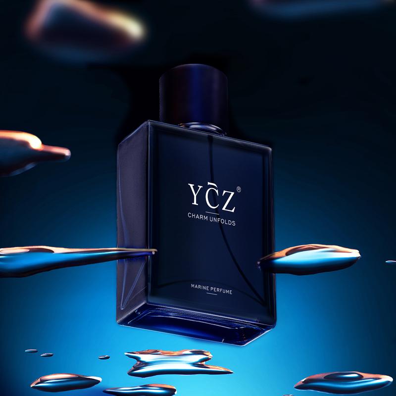 YCZ Cologne Midnight Marine Man Men's Perfume - Ocean Aroma