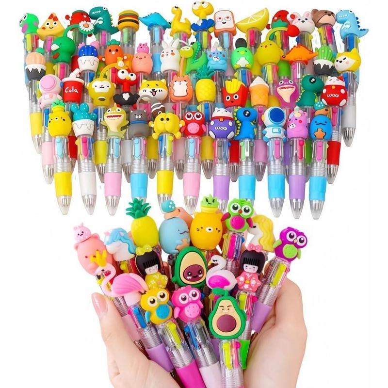 Random 20Pcs Mini Multicolor Pens in One 4-in-1 Cu TikTok爆款商品分析 - GMV ...