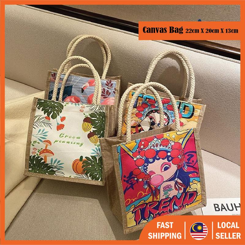 查看[Beg Kanvas Beg Tote Beg Hadiah Premium Beg Mini Beg Makan Beg Wanita ...